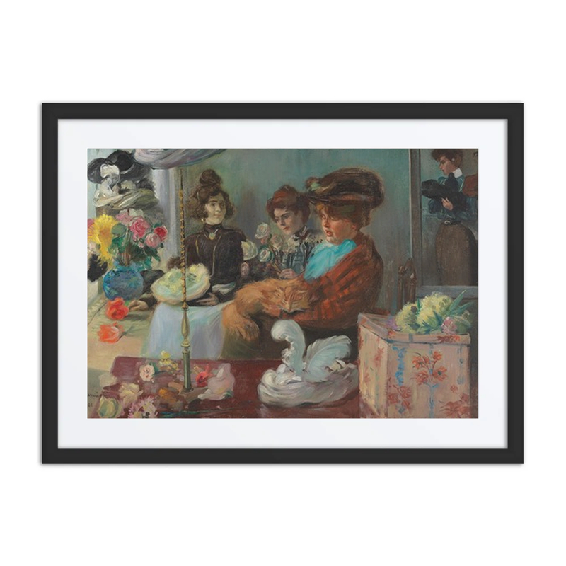 At the Milliner’s