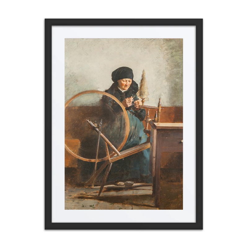 At the Spinning Wheel