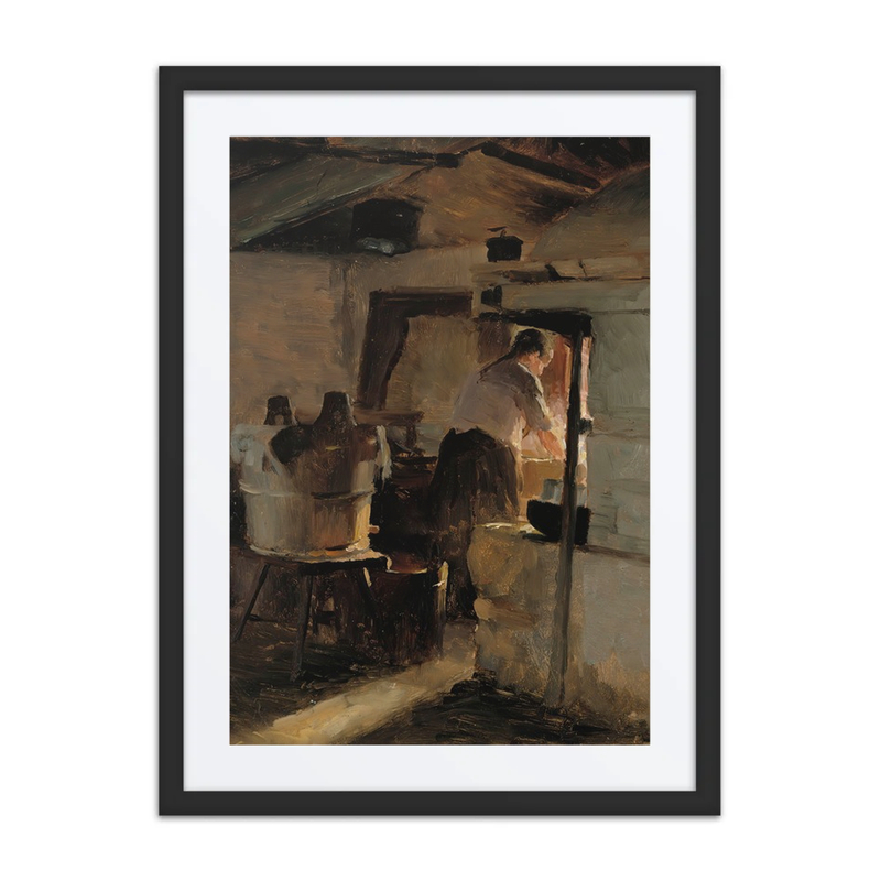 At the Stove