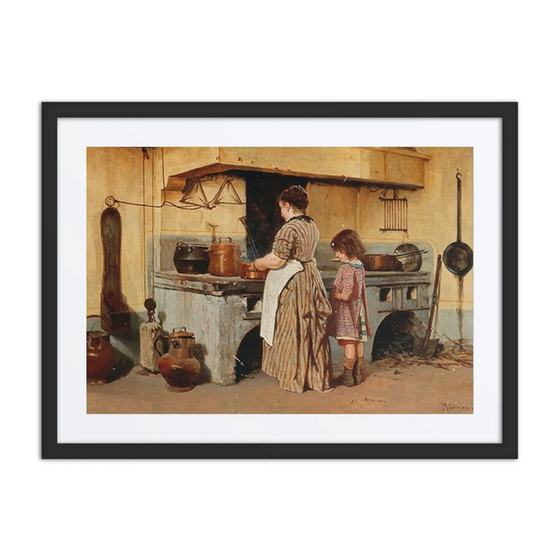 At the Stove