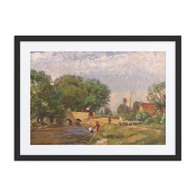 At the Village Stream