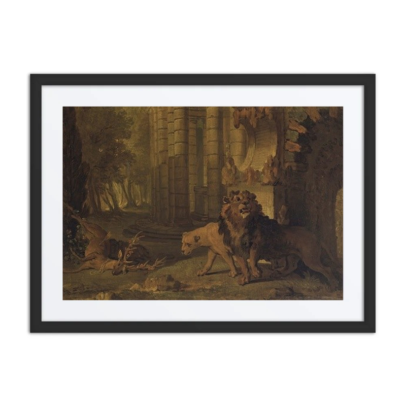 Atalanta and Hippomenes Turned into Lions