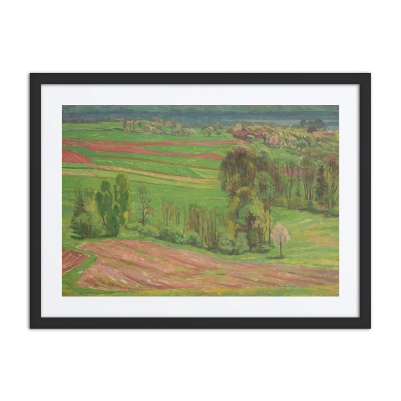 Attersee Landscape in Spring