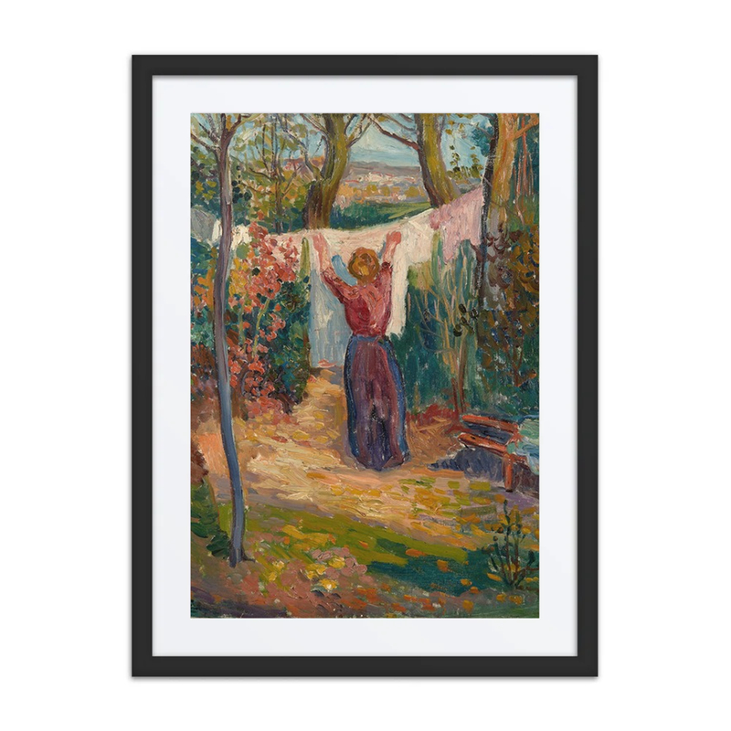 Au Jardin, la Lessive