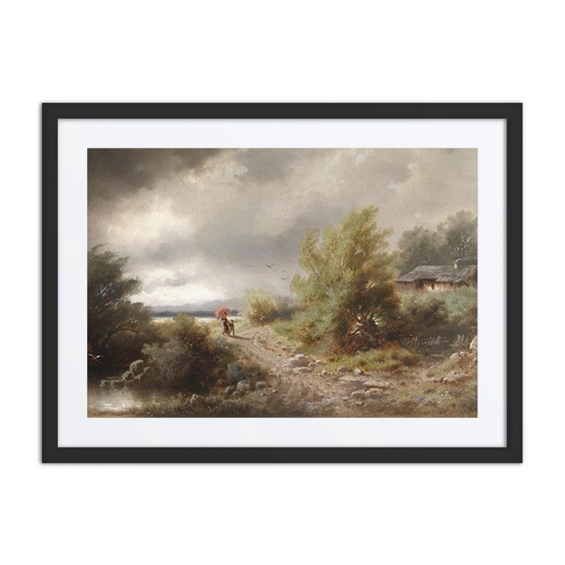 Aufziehendes Gewitter