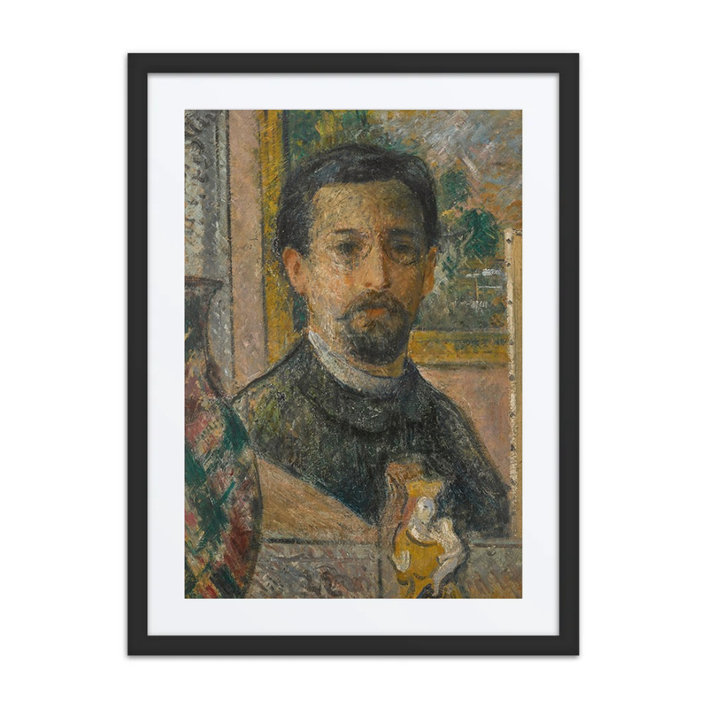 Autoportrait à la Statuette