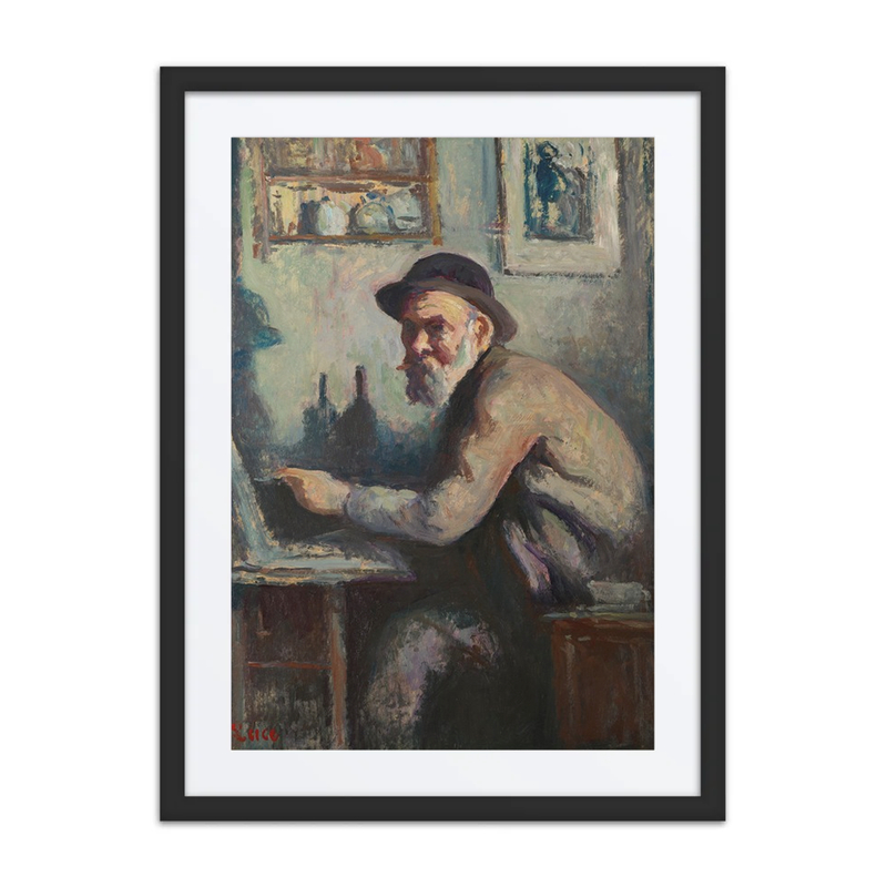 Autoportrait au Chevalet