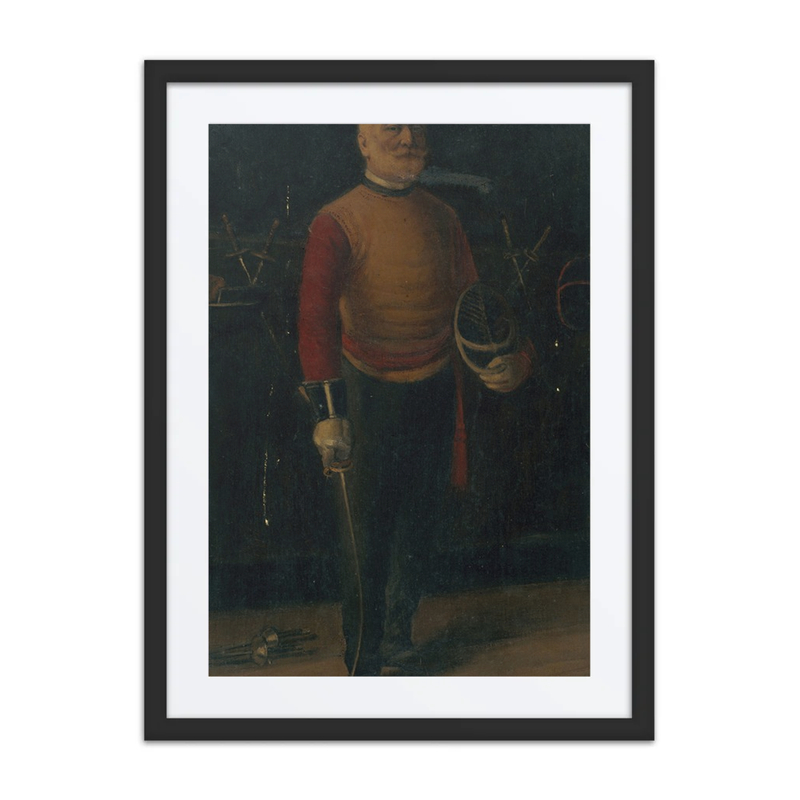 Autoportrait en Maître d’Armes