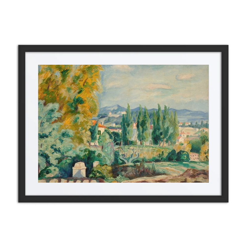 Autumn Landscape Near Saint-Tropez
