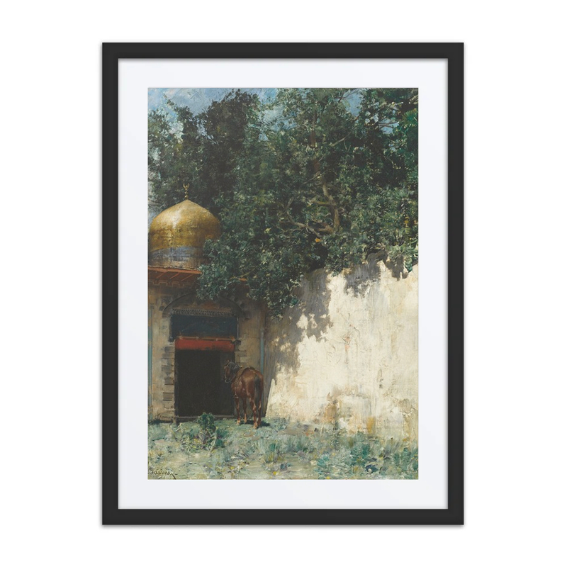 Awaiting His Master’s Return