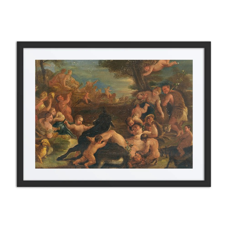 Bacchanal with the Drunken Silenus