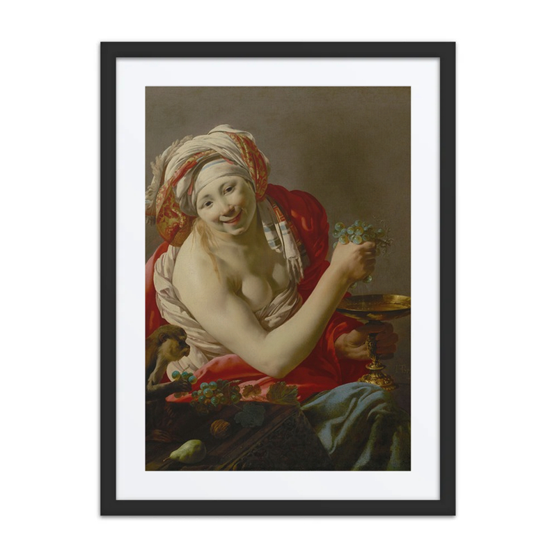 Bacchante with a Monkey