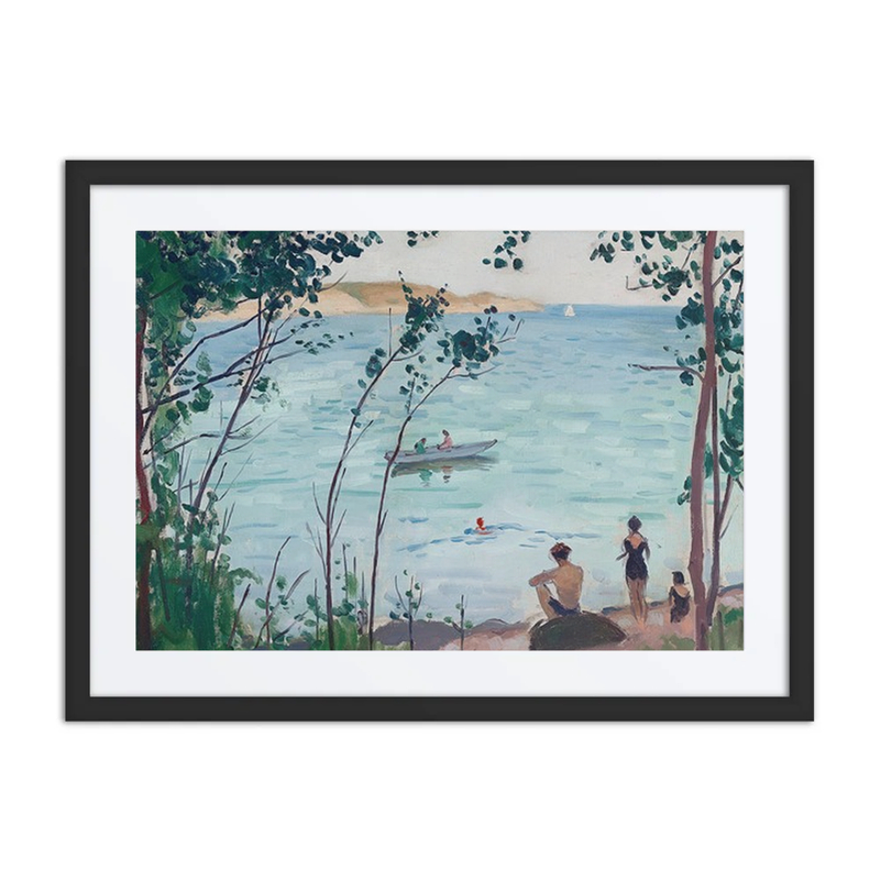 Baigneurs à Carqueiranne