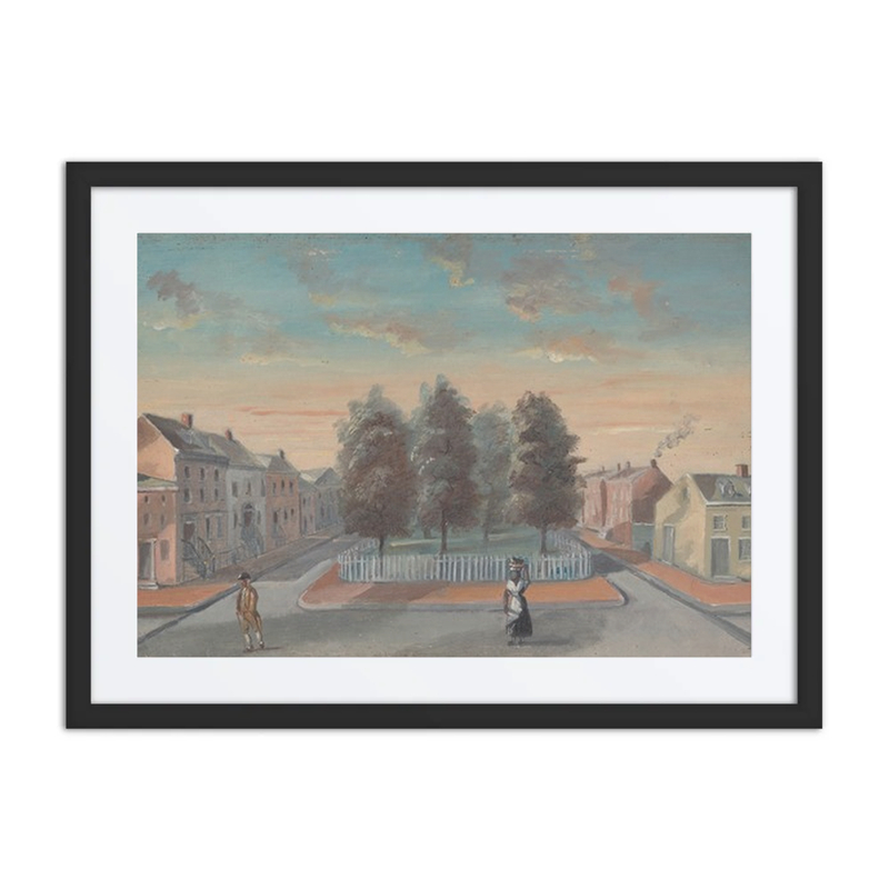 Baked Pears in Duane Park (1870s)