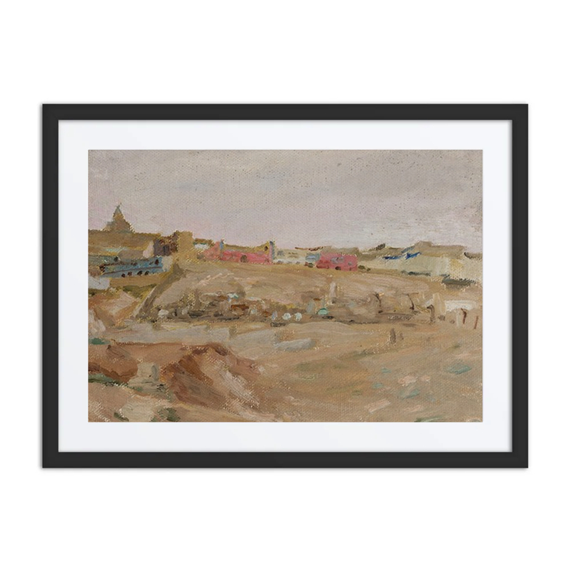 Baku – Muslim Cemetery. from the Journey to Turkestan