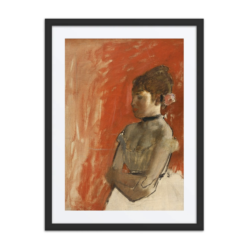 Ballet Dancer with Arms Crossed