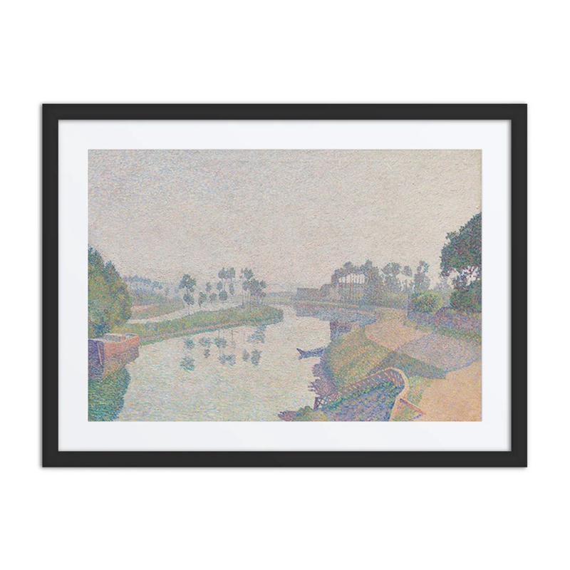 Banks of the Oise at Dawn