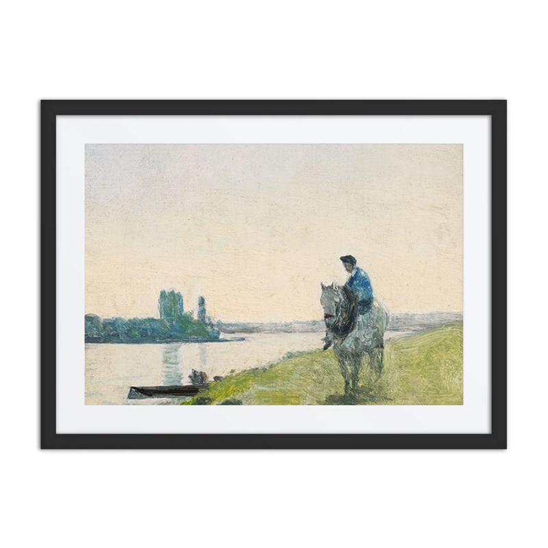 Barge Hauler on Horseback