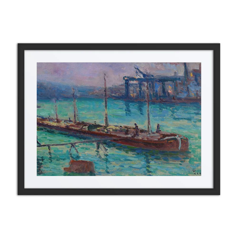 Barge on the Seine