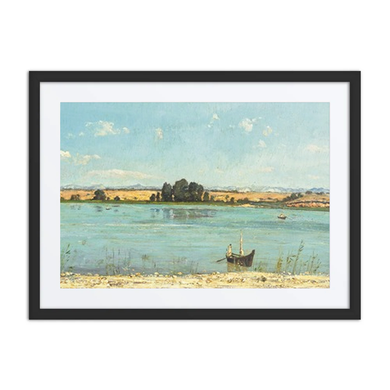 Barques sur la Durance