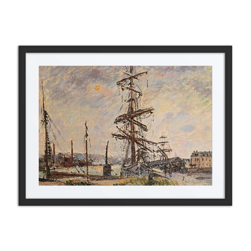 Bateaux à Quai au Havre