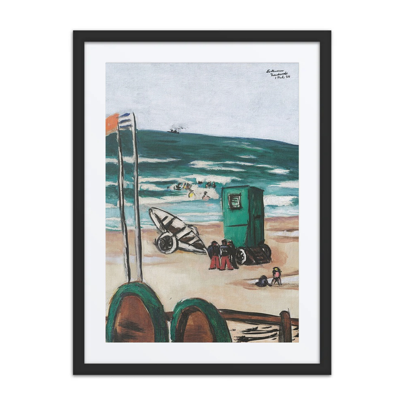 Bathers with Green Cabin and Sailors with Red Trousers
