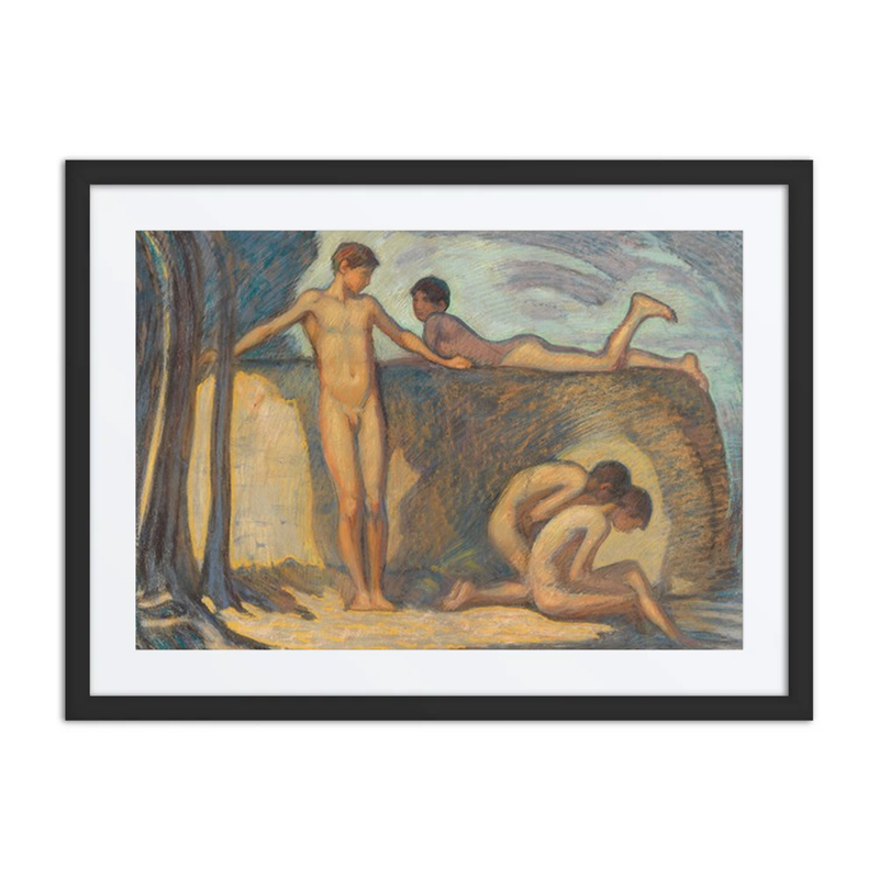 Bathing Boys (Ca. 1912)