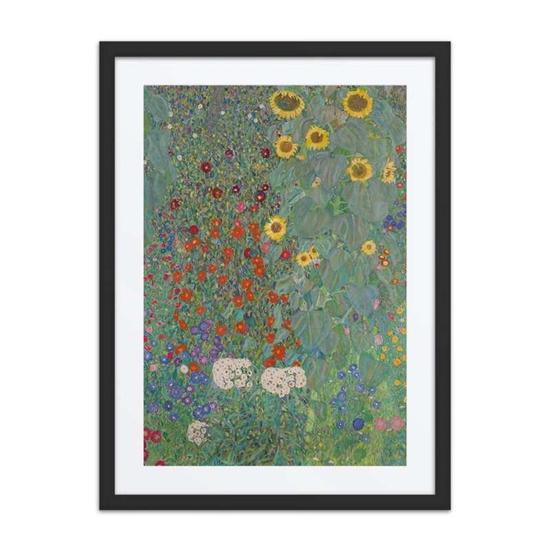 Bauerngarten Mit Sonnenblumen