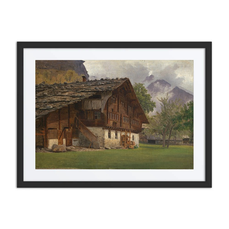 Bauernhaus in Den Alpen
