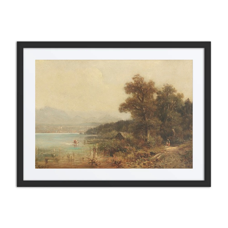Bavarian Lake Landscape