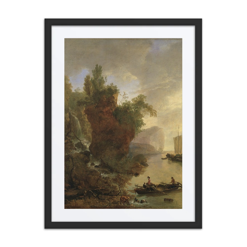 Bay with a Rocky Coast