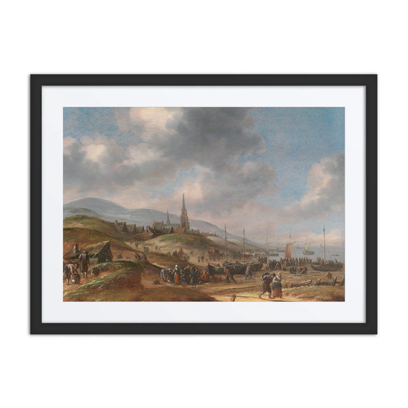 Beach Scene at Scheveningen