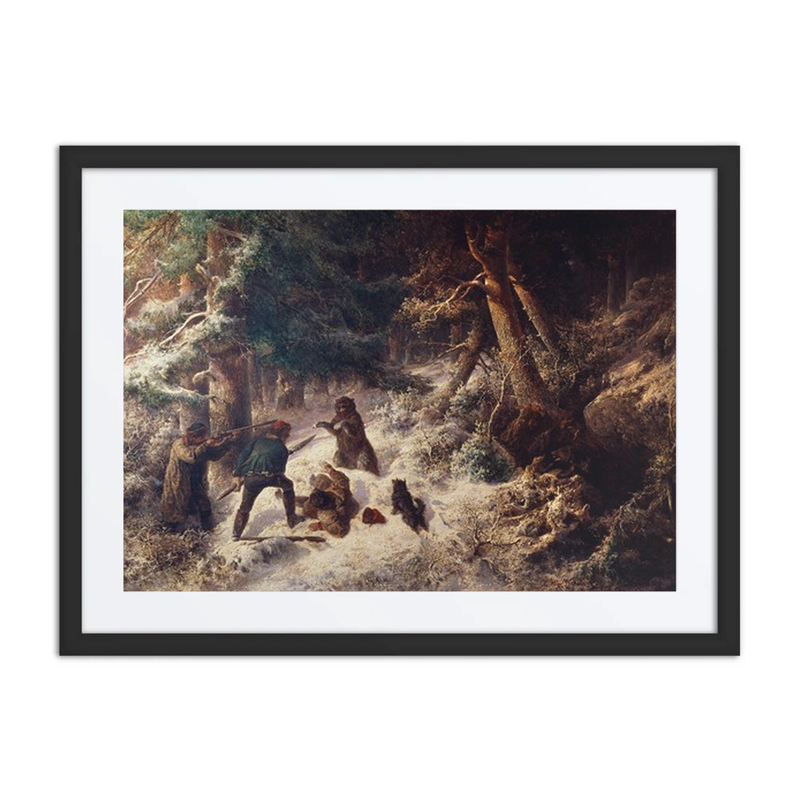 Bear Hunt in Winter