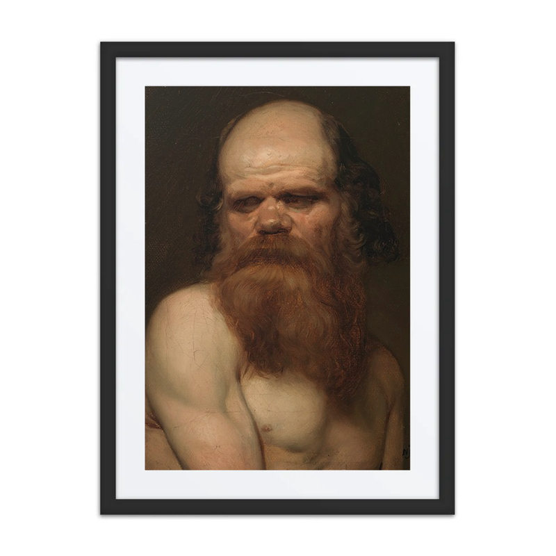 Bearded Man, Model Sketch