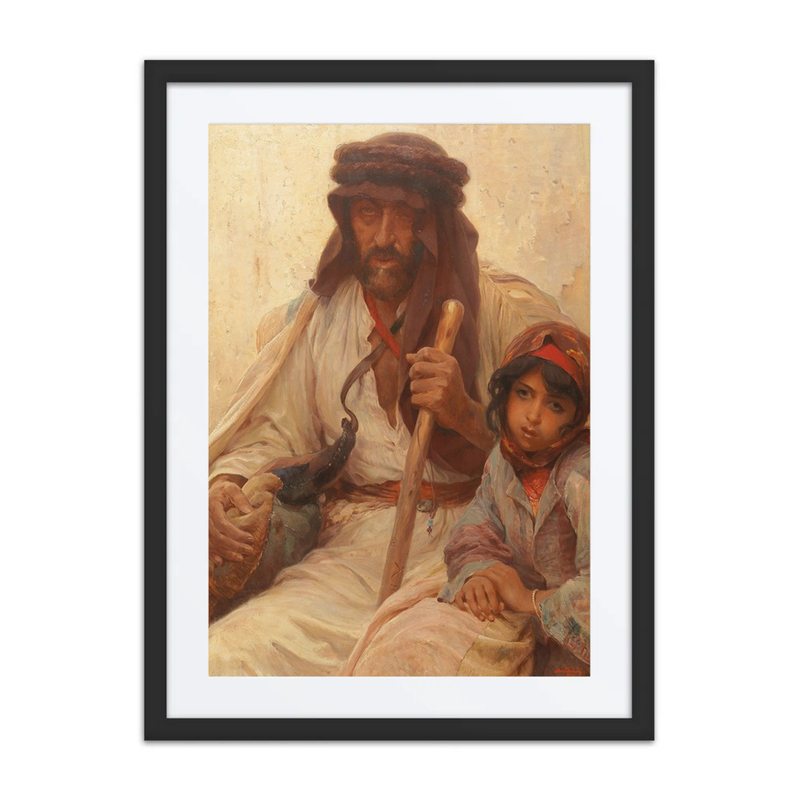 Bedouin and Young Girl