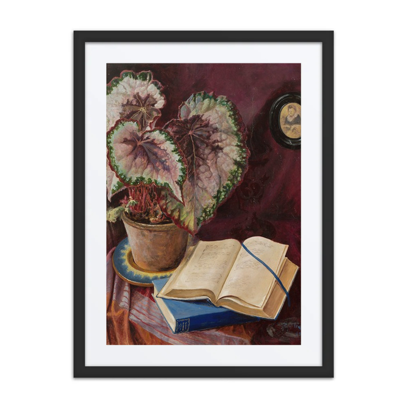 Begonia and Books