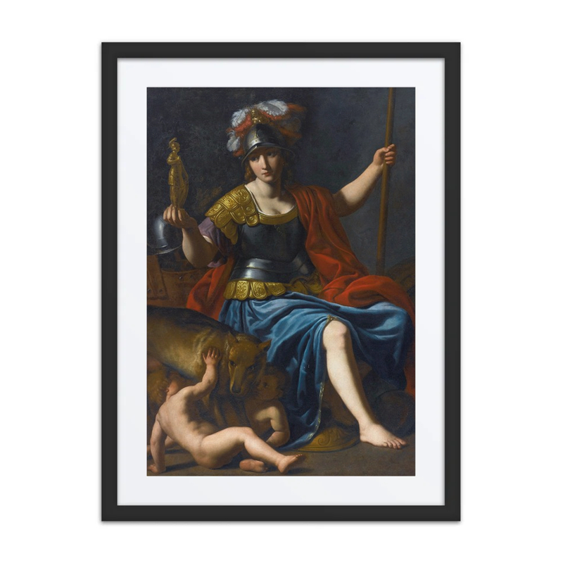 Bellona with Romulus and Remus