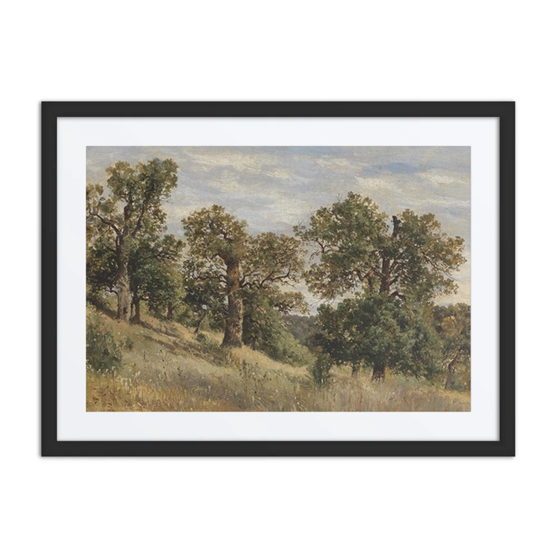 Berghang Mit Baum