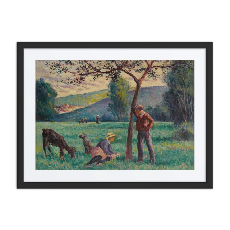 Bessy-Sur-Cure, Landscape with Apple Tree