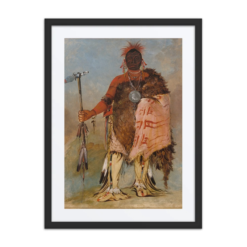 Big Elk, a Famous Warrior