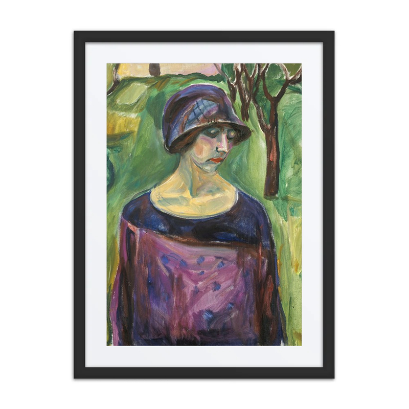 Birgit Prestøe in the Garden