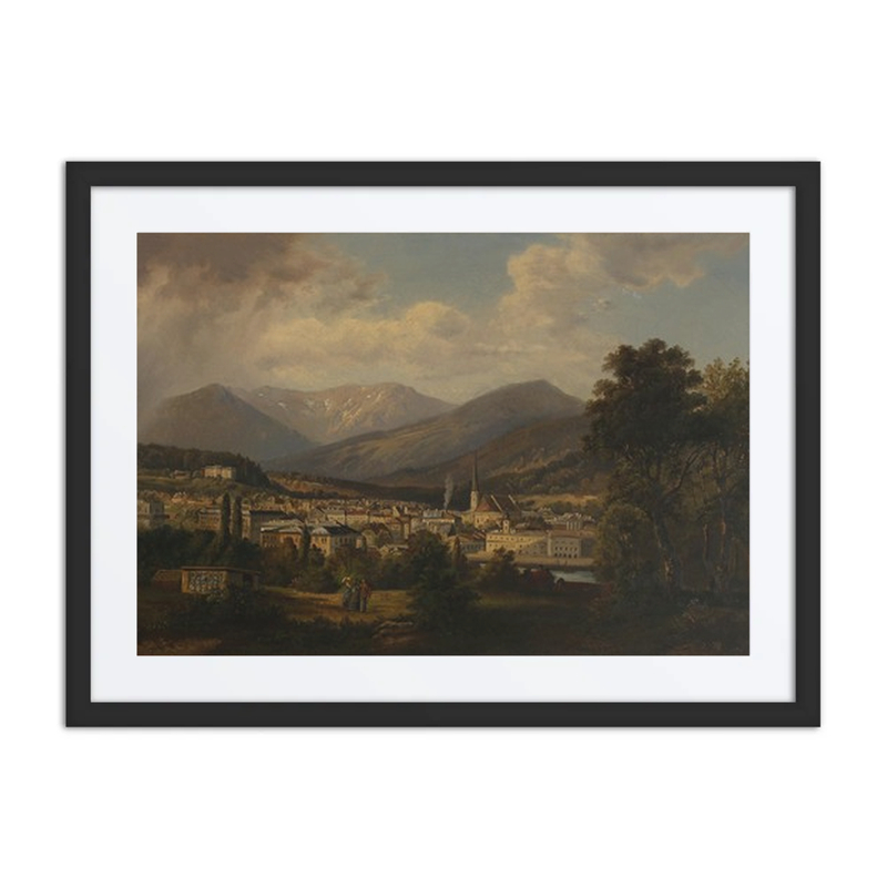 Blick Auf Bad Ischl