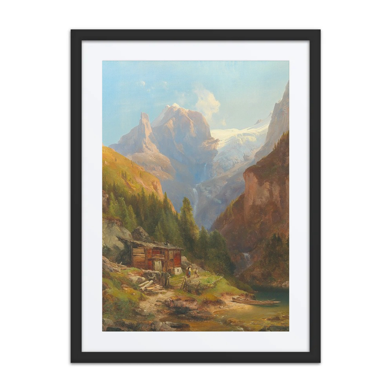 Blick Auf Den Goldeck Kees