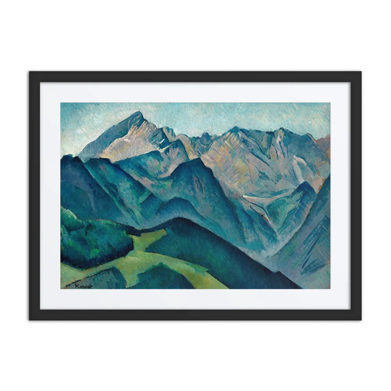 Blick Auf Die Alpspitze