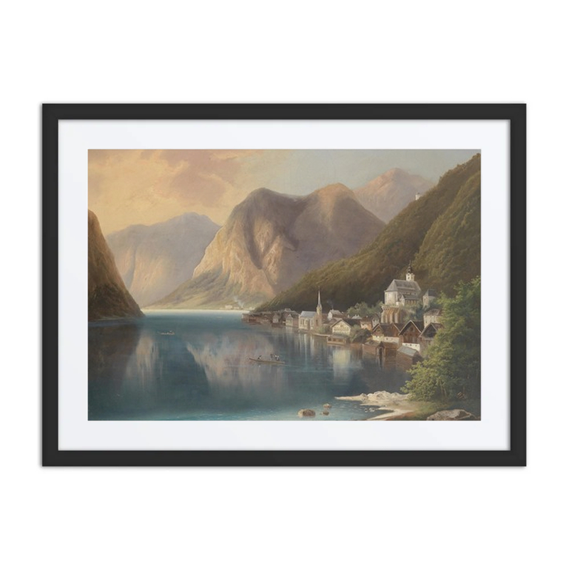 Blick Auf Hallstatt