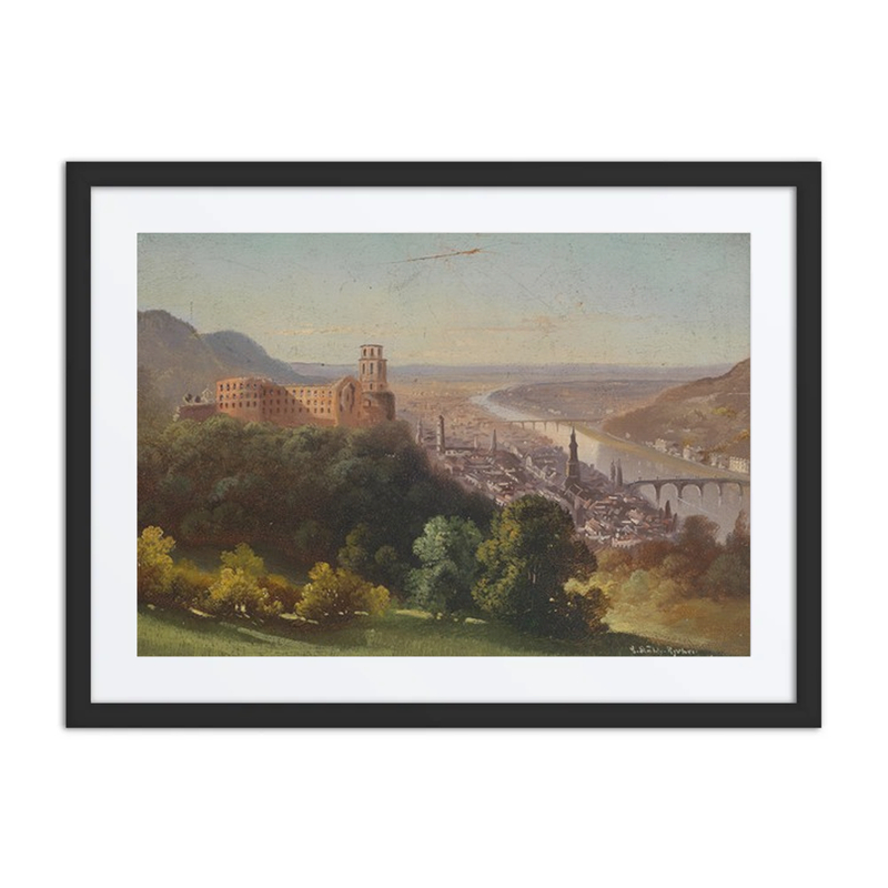Blick Auf Heidelberg