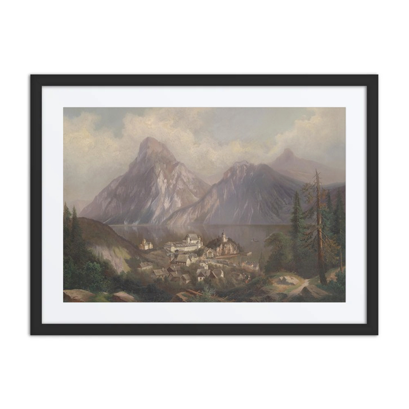 Blick Auf Traunkirchen