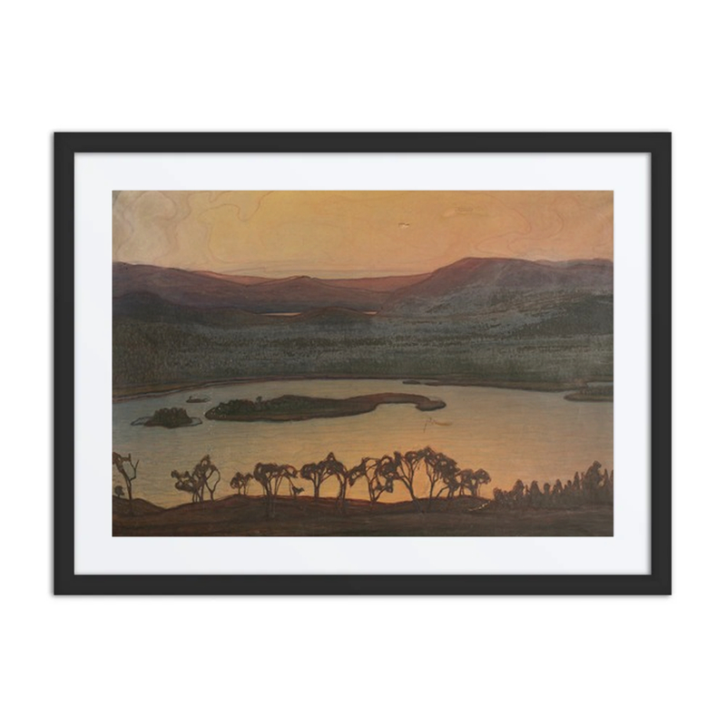 Blick Über Den Aerransee