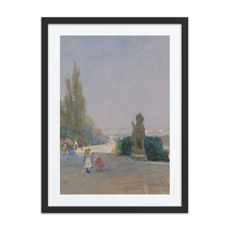 Blick Vom Oberen Belvedere Auf Wien