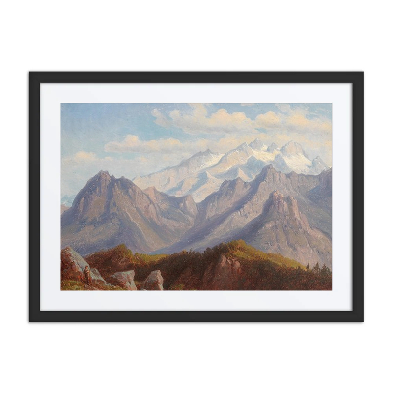 Blick Vom Schafberg Auf Den Dachstein